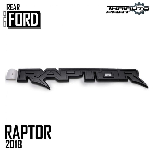 Genuine rear logo - raptor, badge