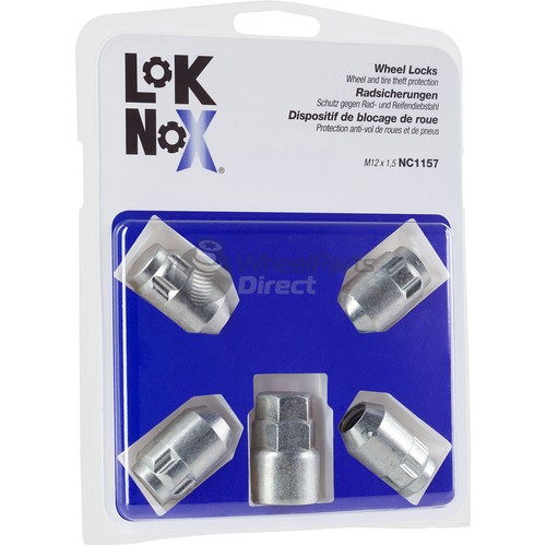 Loknox 12x1 lock - nuts, for