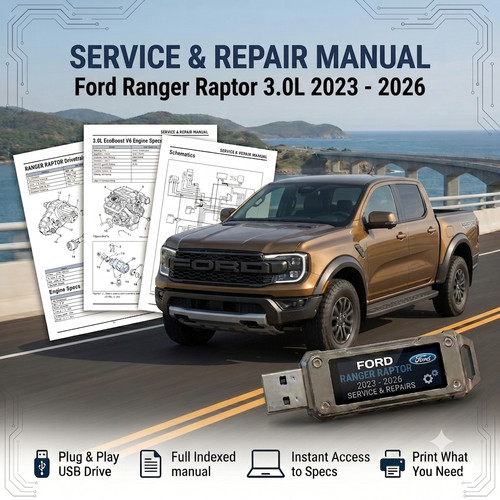 Ford ranger raptor 2024 - ranger, 3.0l