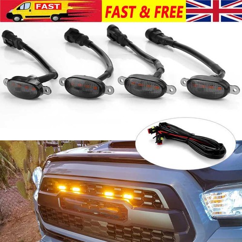 4pc front grille led marker - front,