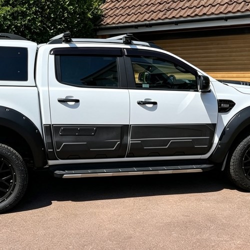 Matte black door - matte, cladding