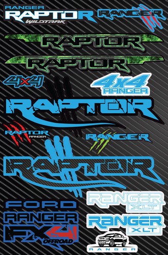Car truck stickers - decals, for