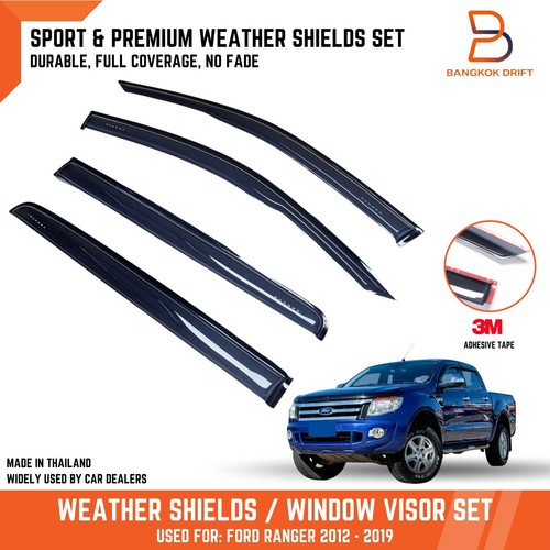 Weather shield window visor - weather,
