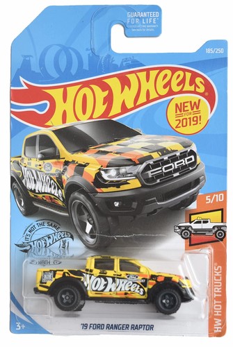Hot wheels ford ranger - hot, '19