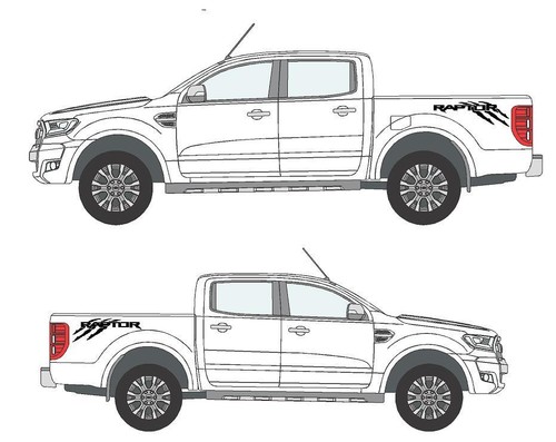 Ford ranger raptor stickers - raptor,