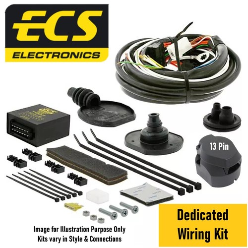 Ecs pin towbar wiring kit - pin,
