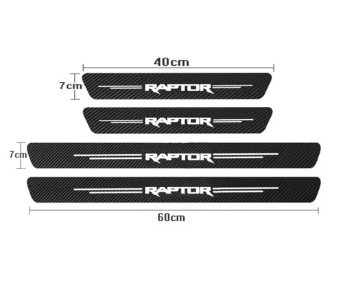 4pcs ford ranger raptor carbon - ford,
