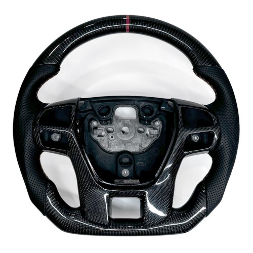 Real carbon fibre - carbon, leather