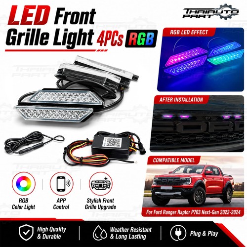 Led front grille light - led, 4pcs