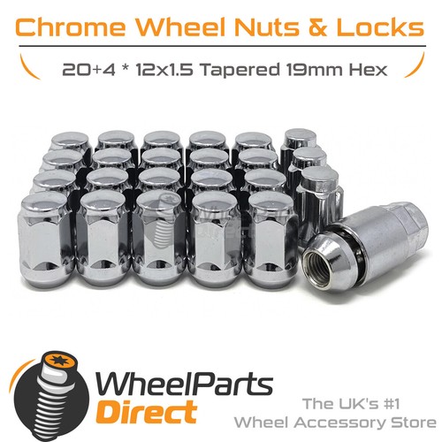 Wheel nuts locks 4 - wheel, 20+4