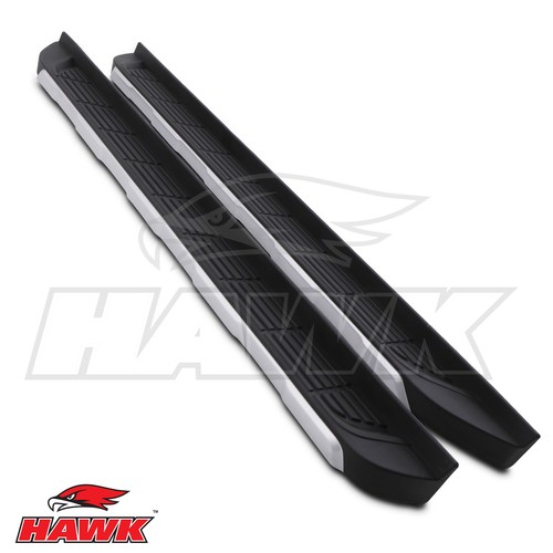 Aluminium side steps - side,