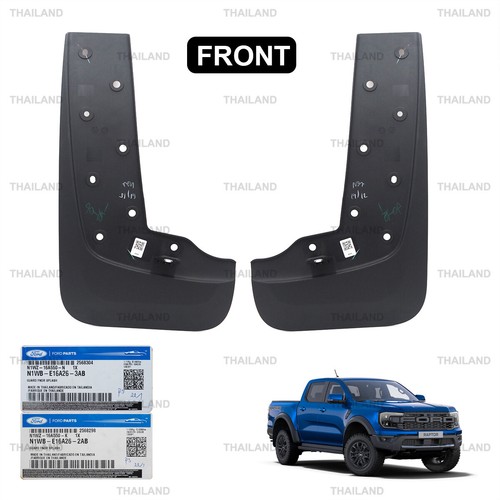 Front splash mud guards - front,